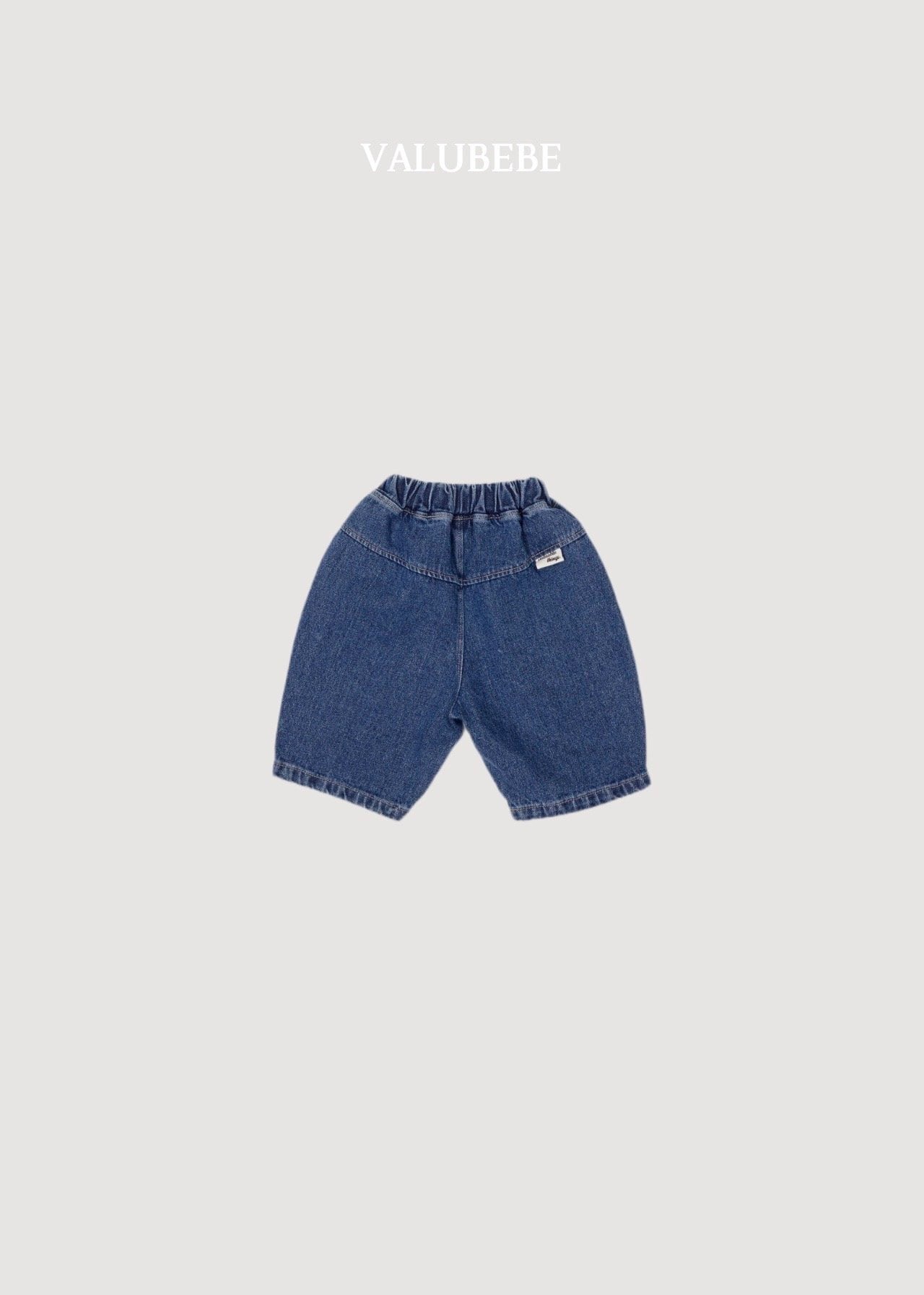 送料無料【予約】/ カットアウトデニムパンツ /valubebe