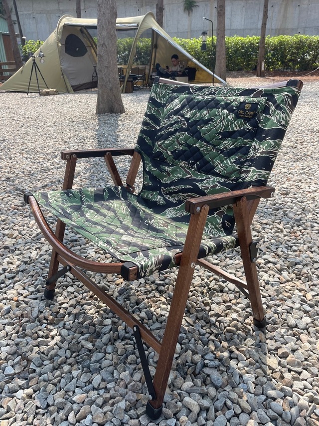 【WOS-WT】 Standard Juhe Chair Oak Walnut　- Tigerstripe -