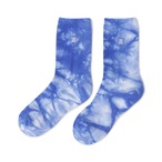 ANEW WOMEN TIE-DYE MEDIUM NECK [サイズ: F (AGDUWSC03BLF)] [カラー: BLUE]