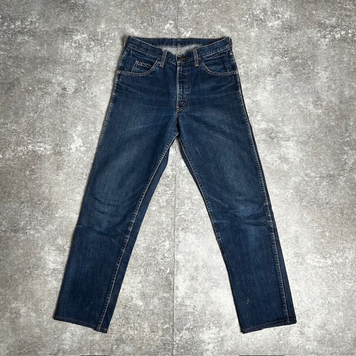 60's 60s Levi's 606E 黒タブ BIG-E 均等V Denim Pants W30 刻印S