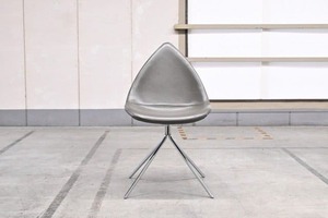 BoConcept「Ottawa」チェア 13万 革張り カリム・ラシッド 北欧家具 デンマーク 椅子 ダイニングチェア モダン アームレス ボーコンセプト【中古家具/中古インテリア/USED家具ユーズド家具/リサイクル】