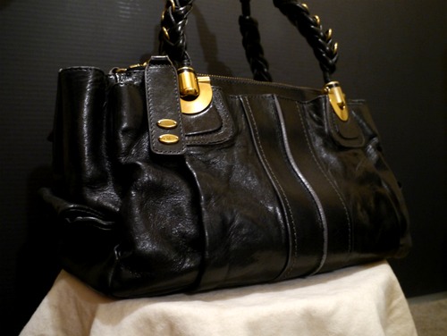 ★Chloe クロエ レザーバッグ エロイーズ 黒★
