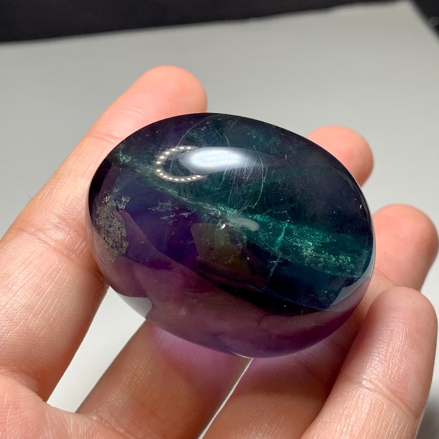 プレミアム☆透明度抜群！幻想的なフローライト たまご