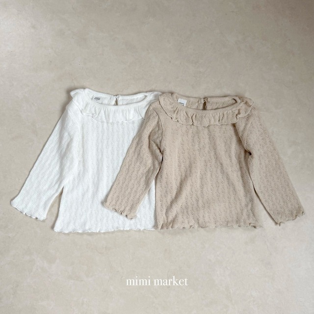 【予約/おまとめ割】mimi market / elbon color tops
