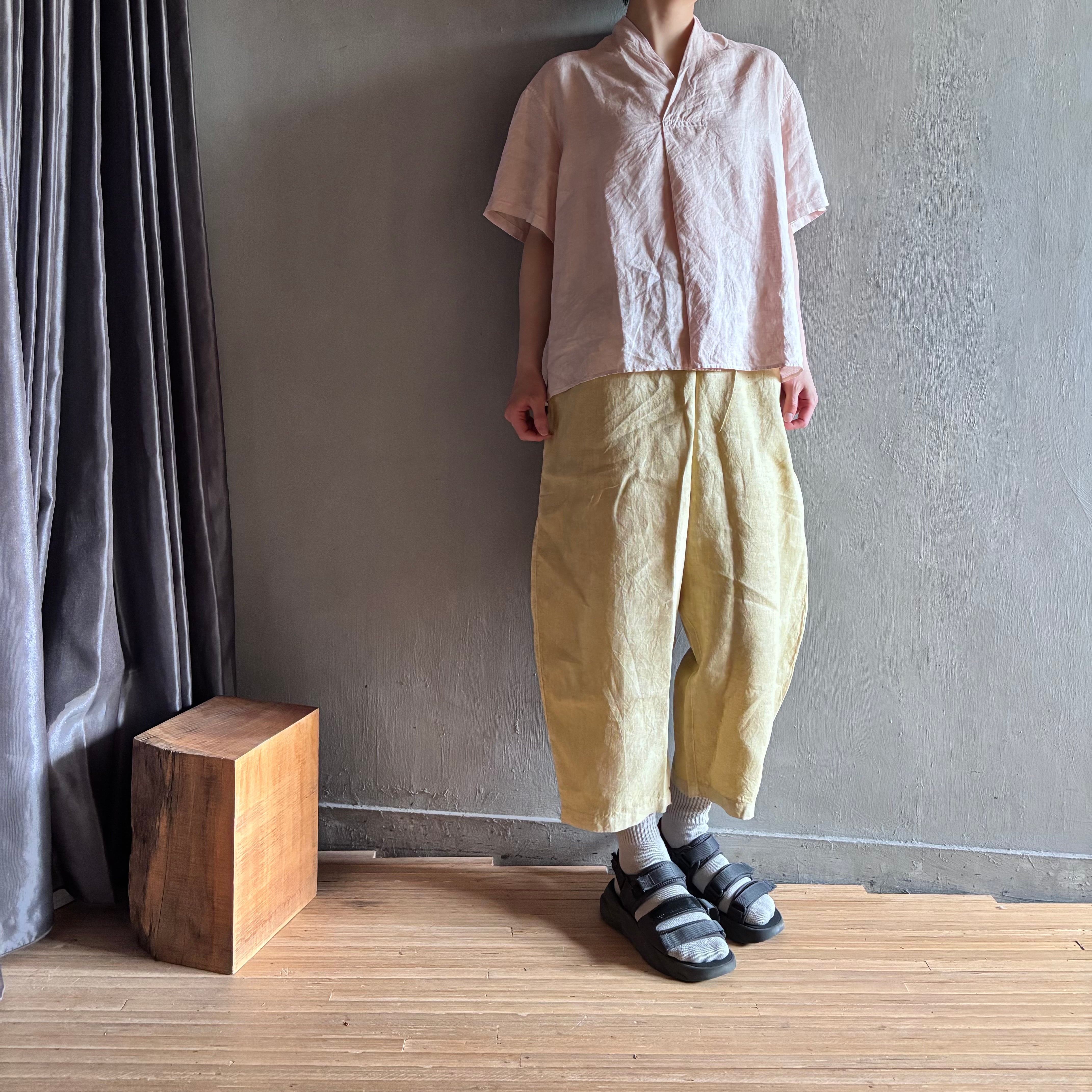 CIOTA｜スビンコットン 2タックチノパンツ Off white , women | CORNER_122