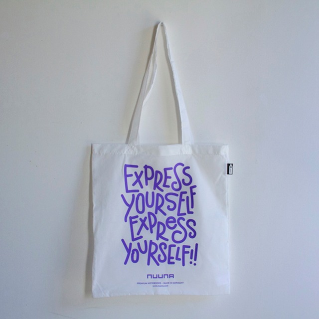 nuuna totebag -Express yourself-