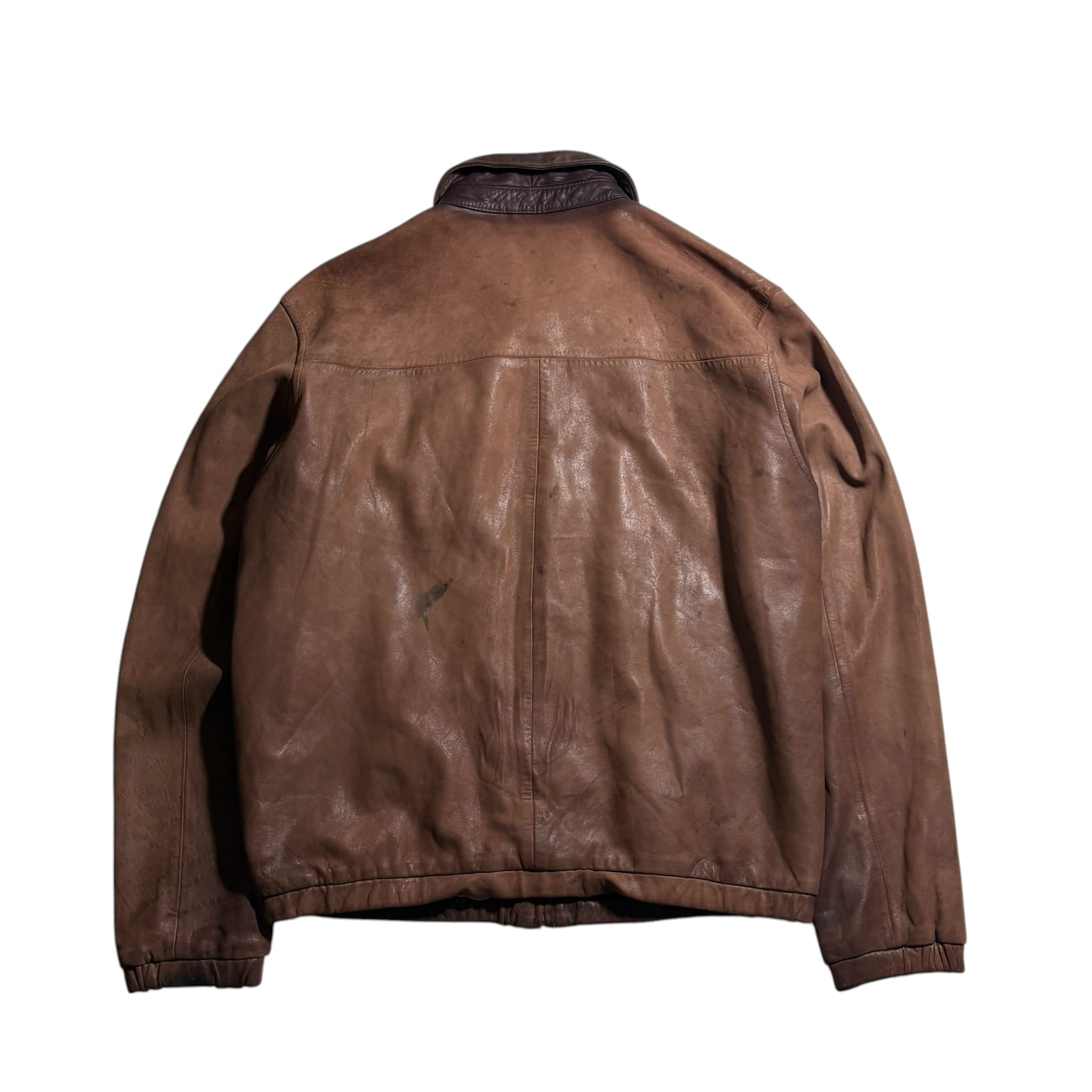 vintage POLO by Ralph Lauren leather drizzler jacket