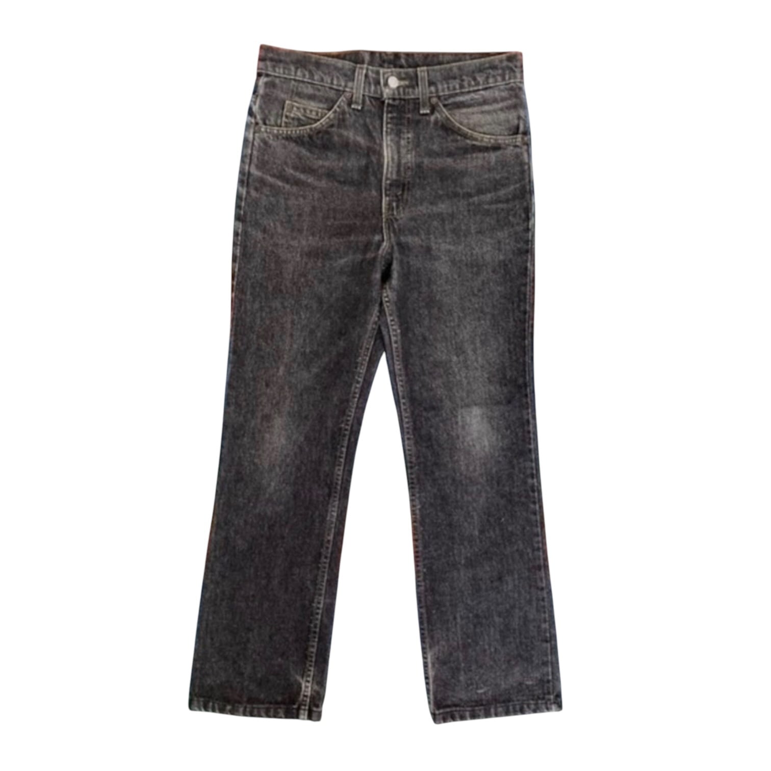 Levi’s 517 / Orange Tab / Black Denim / Bootcut / W31 L34 / Made in USA / 90s