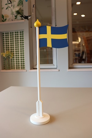 ラッセントレー　テーブルフラッグ（スウェーデン国旗）L