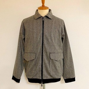 Houndstooth A2 Jacket　Beige