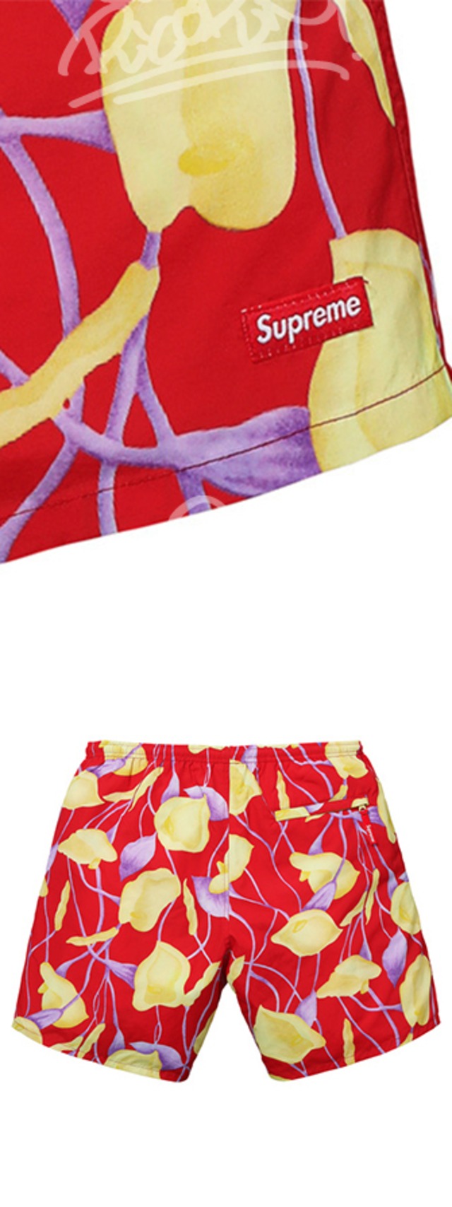Supreme シュプリーム NYLON WATER SHORT M メンズ 水着 レッド 
