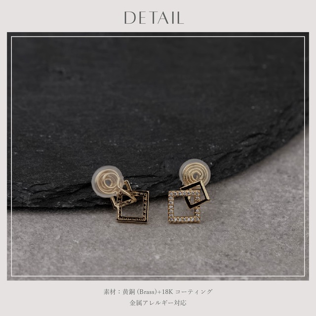 Earring -Gold-