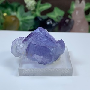 8.幻想的な色合い☆ヤオガンシャン産・ブルーフローライト原石