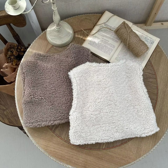 【取寄】トレンドのリボンがポイントのもこもこベスト