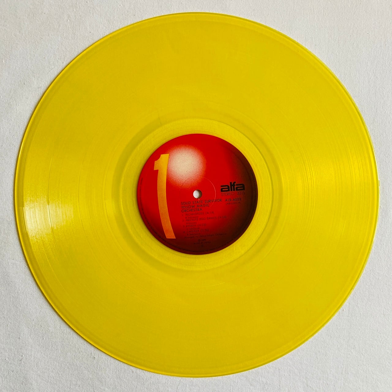 LP】イエロー・マジック・オーケストラ ‎– ソリッド・ステイト
