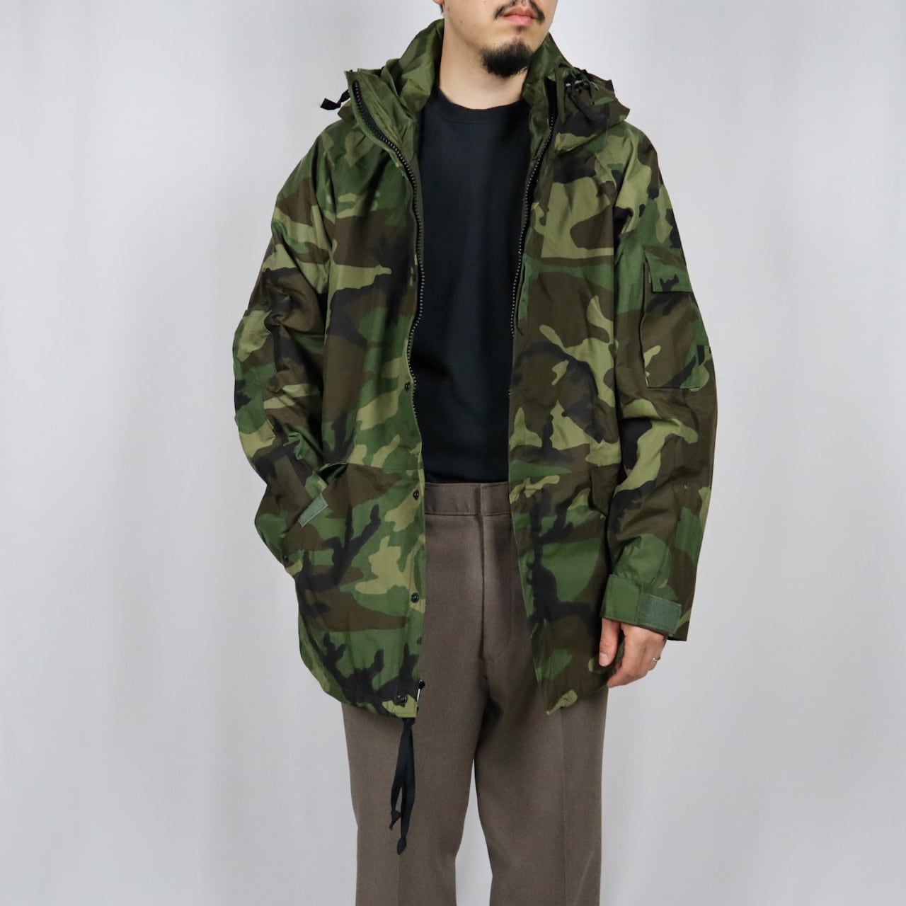 DEADSTOCK】U.S.ARMY ECWCS PARKA GEN1 米軍 ウッドランドカモ