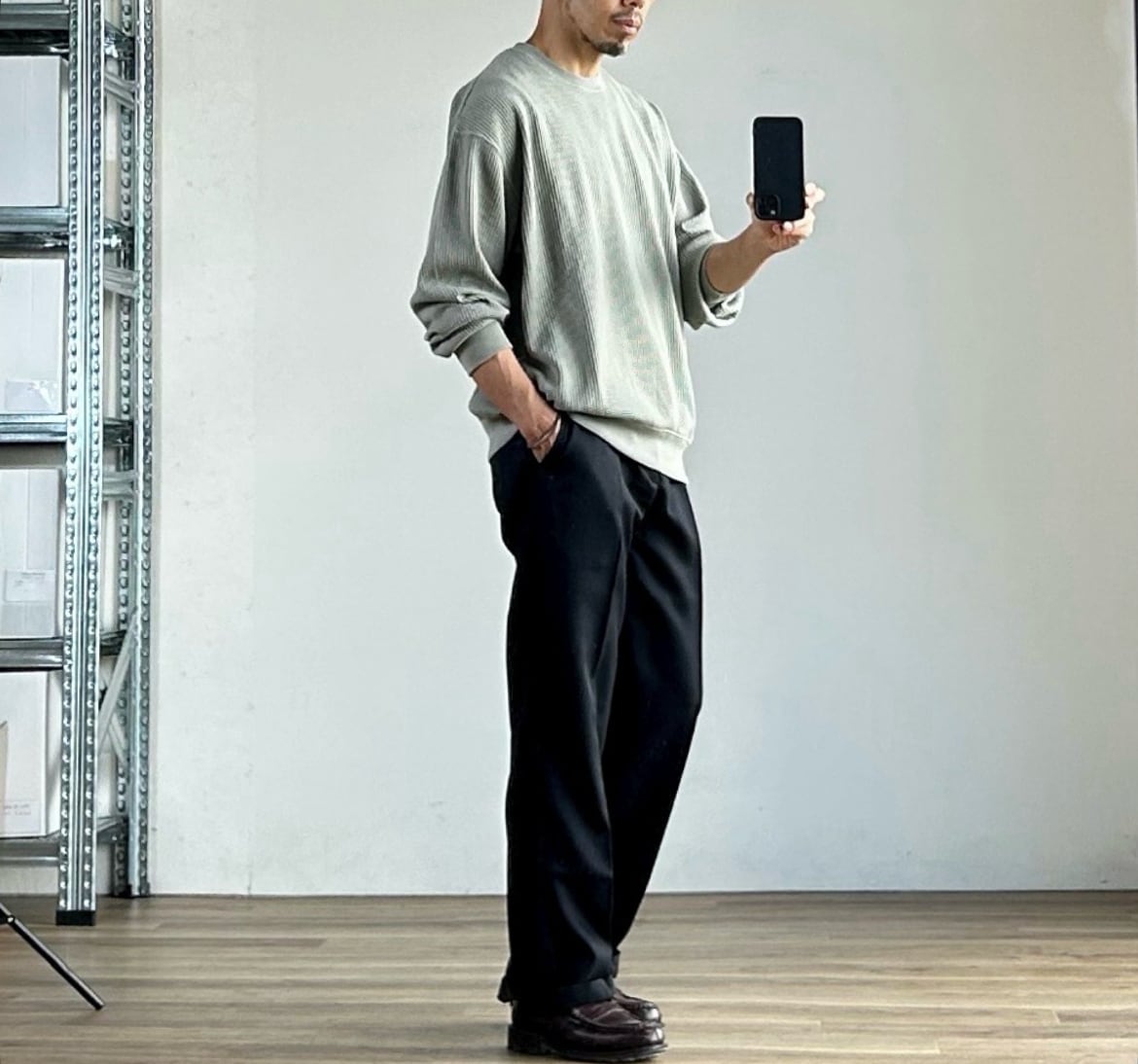 25AW》【MANUAL ALPHABET】TWILL SEMI- EASY TROUSERS