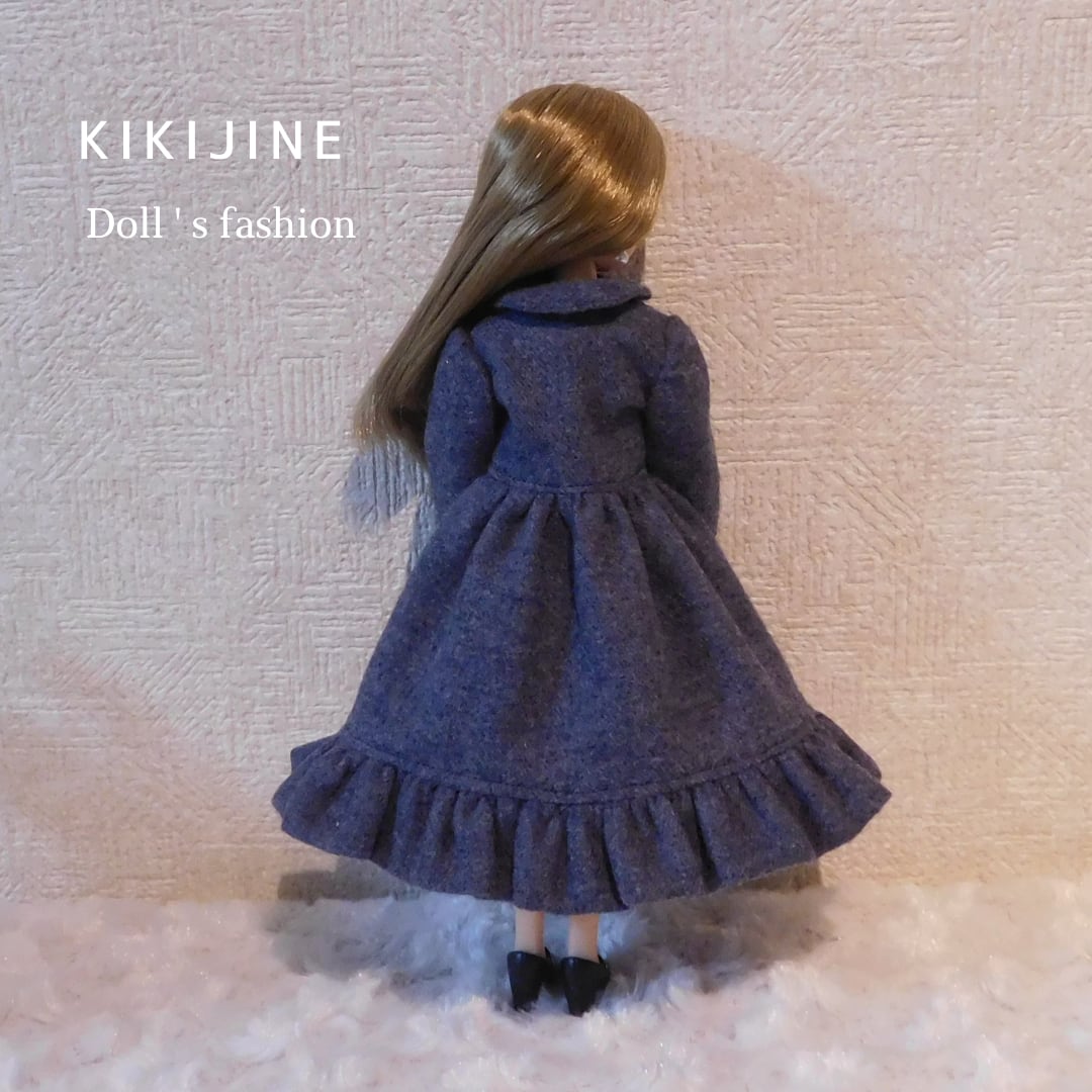 リカちゃん服 リボンのコート(裾リボン) | KIKIJINE