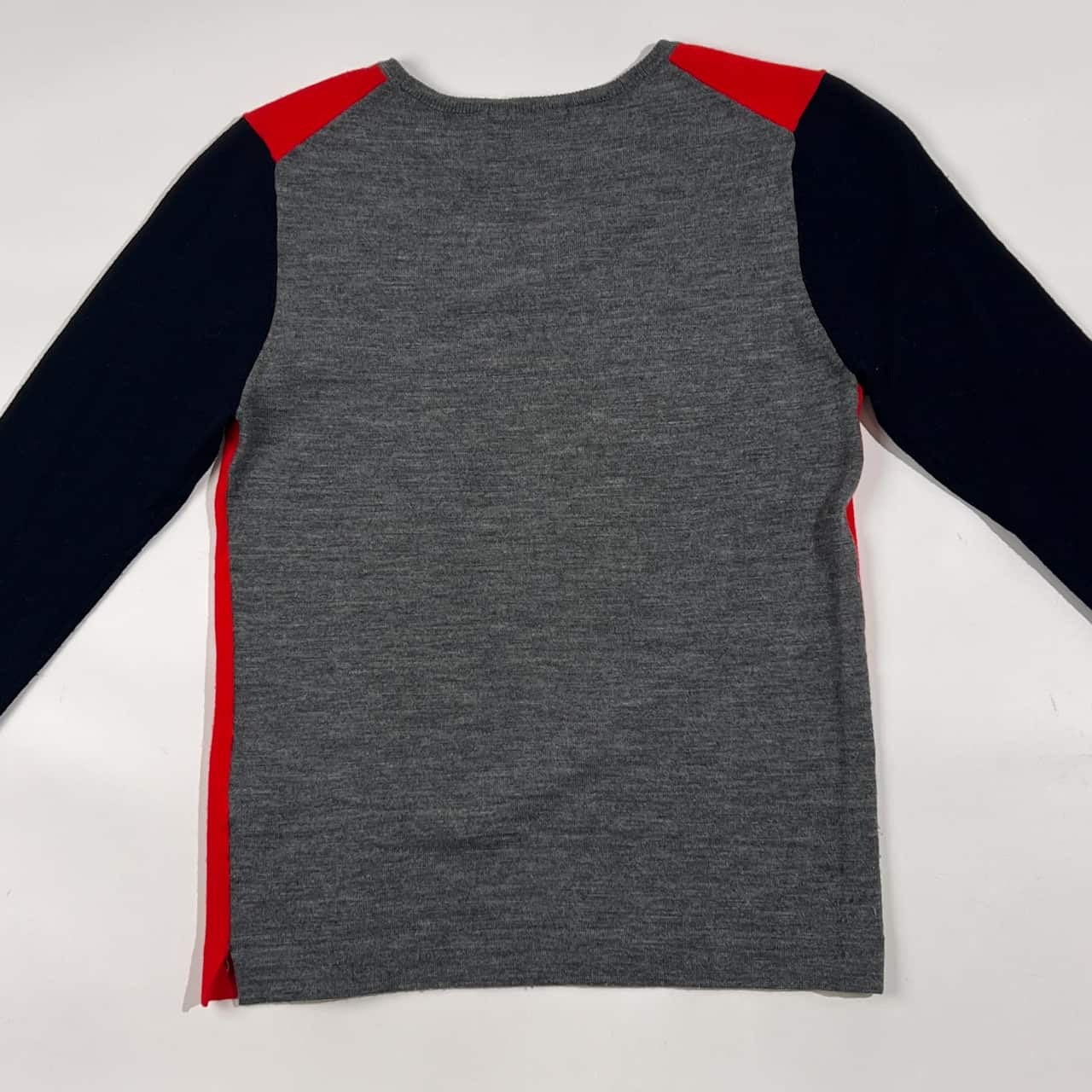 MACPHEE マカフィー 切替 デザイン ハイゲージ  ウール ニット セーター 1/マルチ レディース