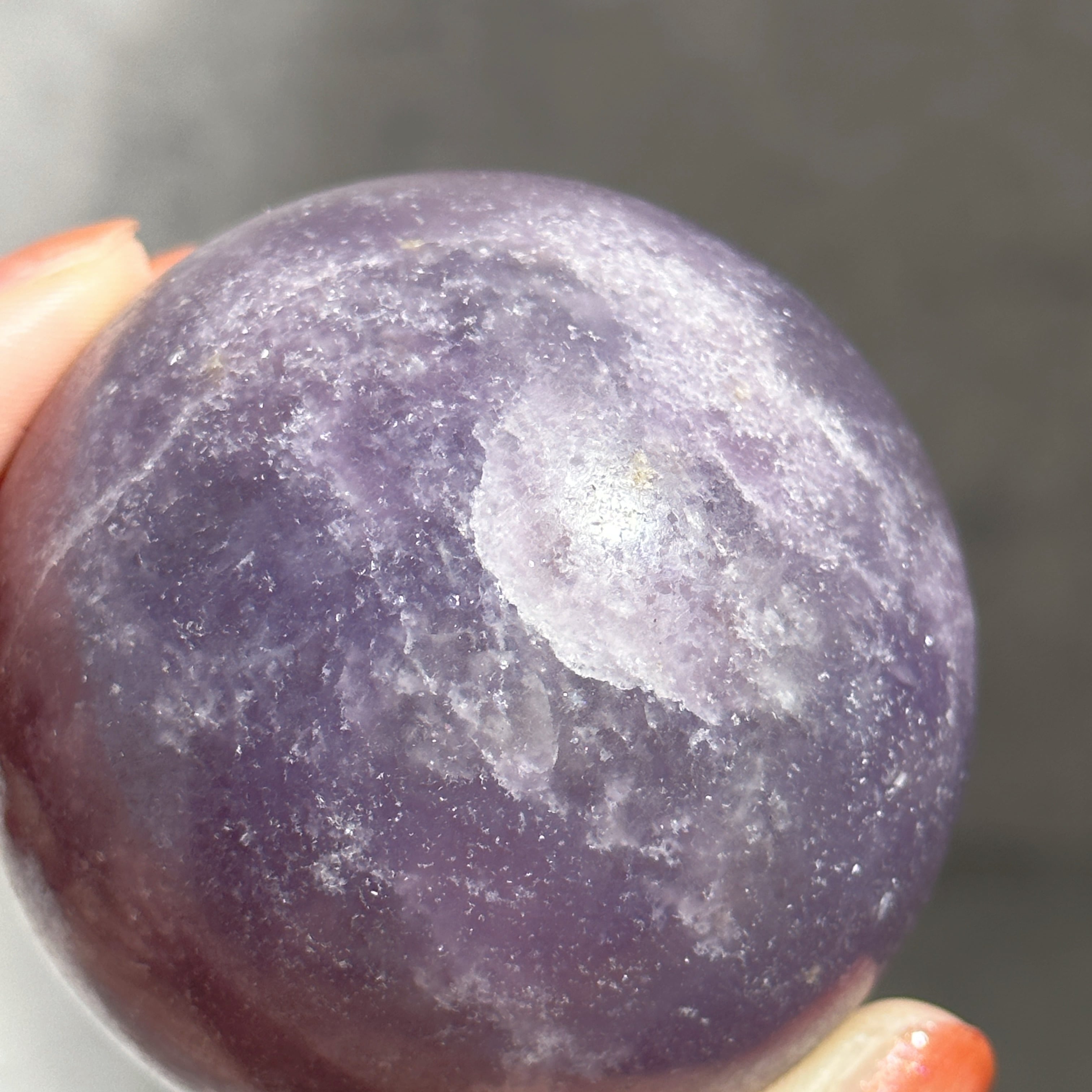 レピドライト スフィア02◇Lepidolite◇天然石・鉱物・パワーストーン レピドライト スフィア02◇Lepidolite◇天然石・鉱物・パワーストーン