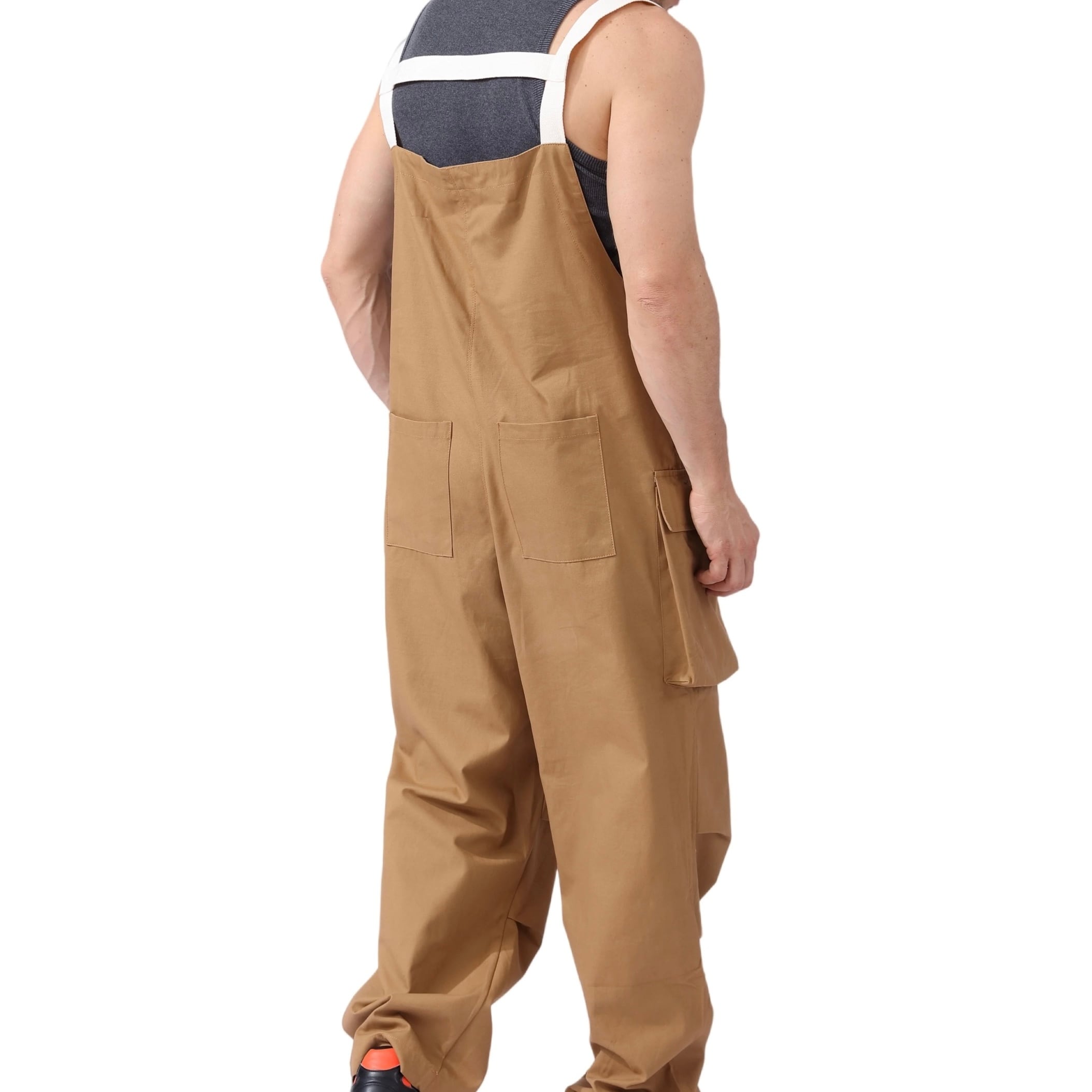 即決☆BROWNING☆L オーバーオール マルチポケット ブラウン