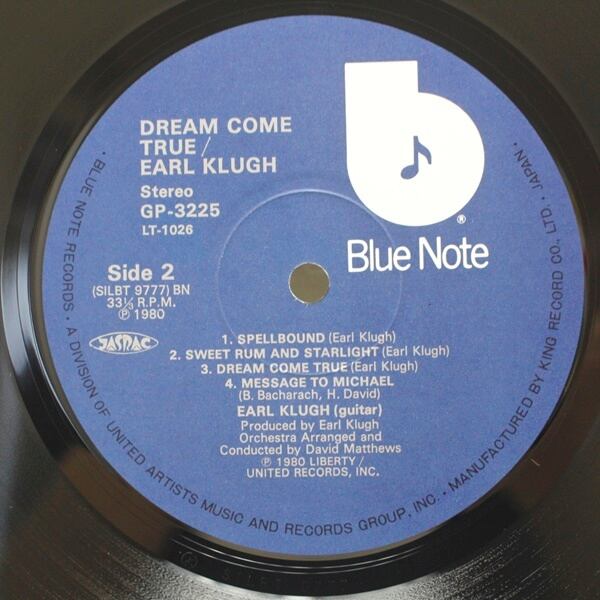 Earl Klugh / Dream Come True [GP 3225] - 画像4