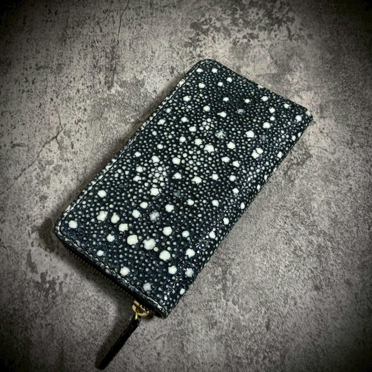 VALLGO Leather Shop クロコダイル ガルーシャ 財布