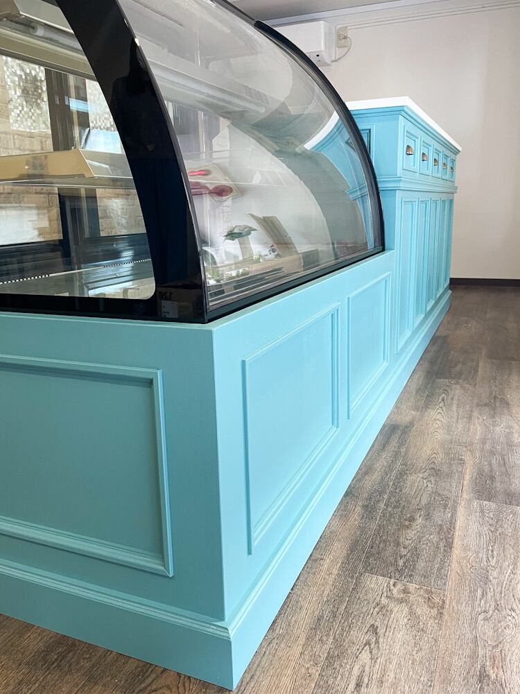 ケーキ屋さん向けショーケースカウンター70 （大理石天板・オーダー