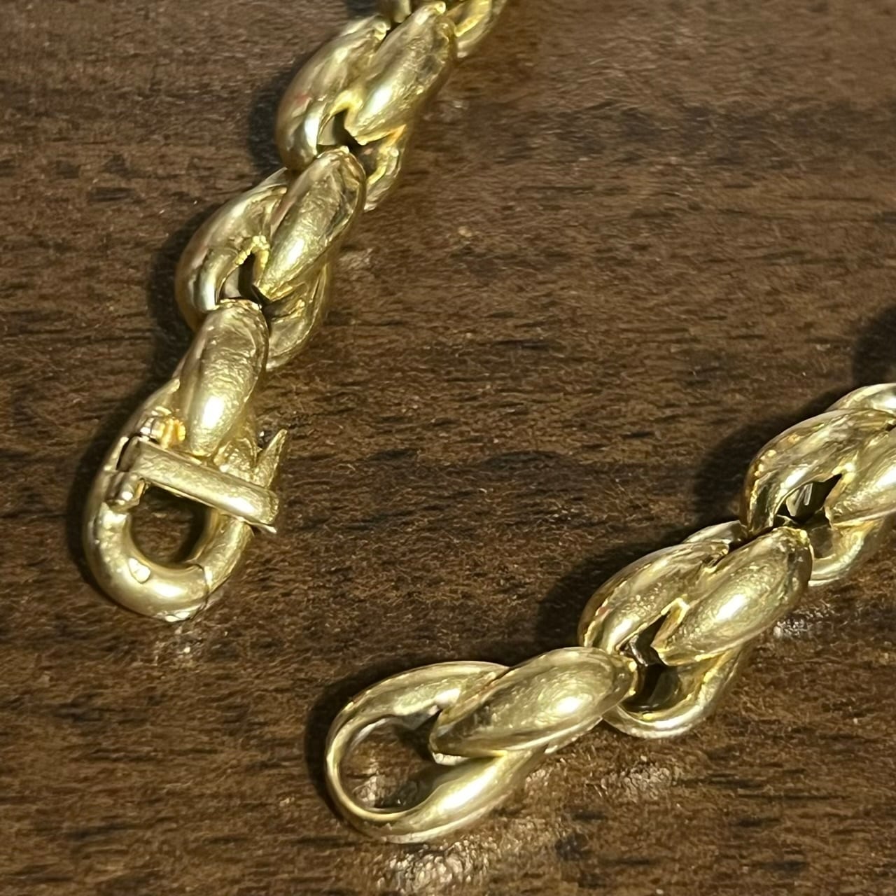 VINTAGE HERMES Graines des Champs Bracelet MM 18K Gold