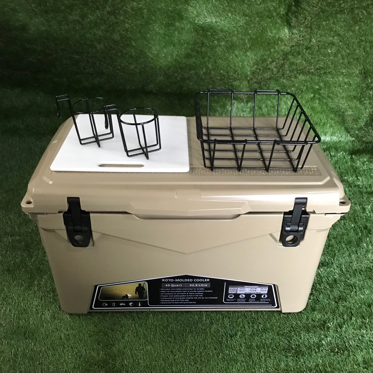 アウトレット‼️アイスランドクーラーボックス 45QT サイド‼️ハードクーラー