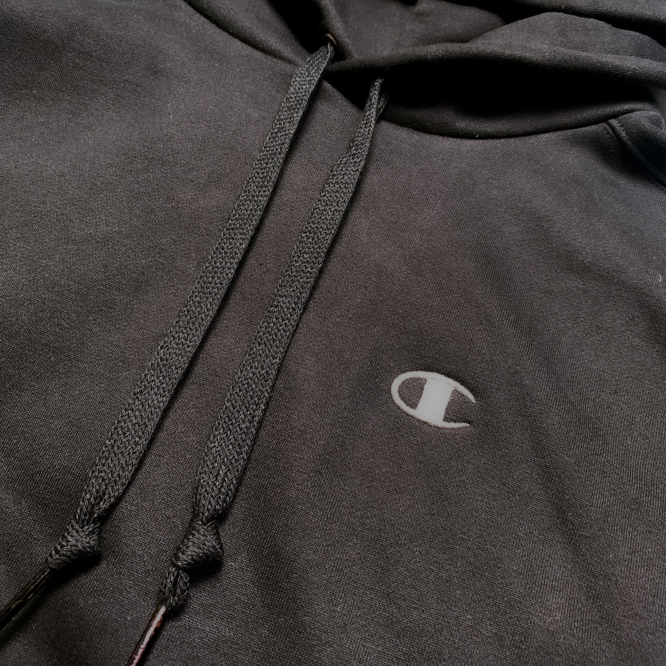 CHAMPION - US規格 SUPER HOODIE (BLACK)