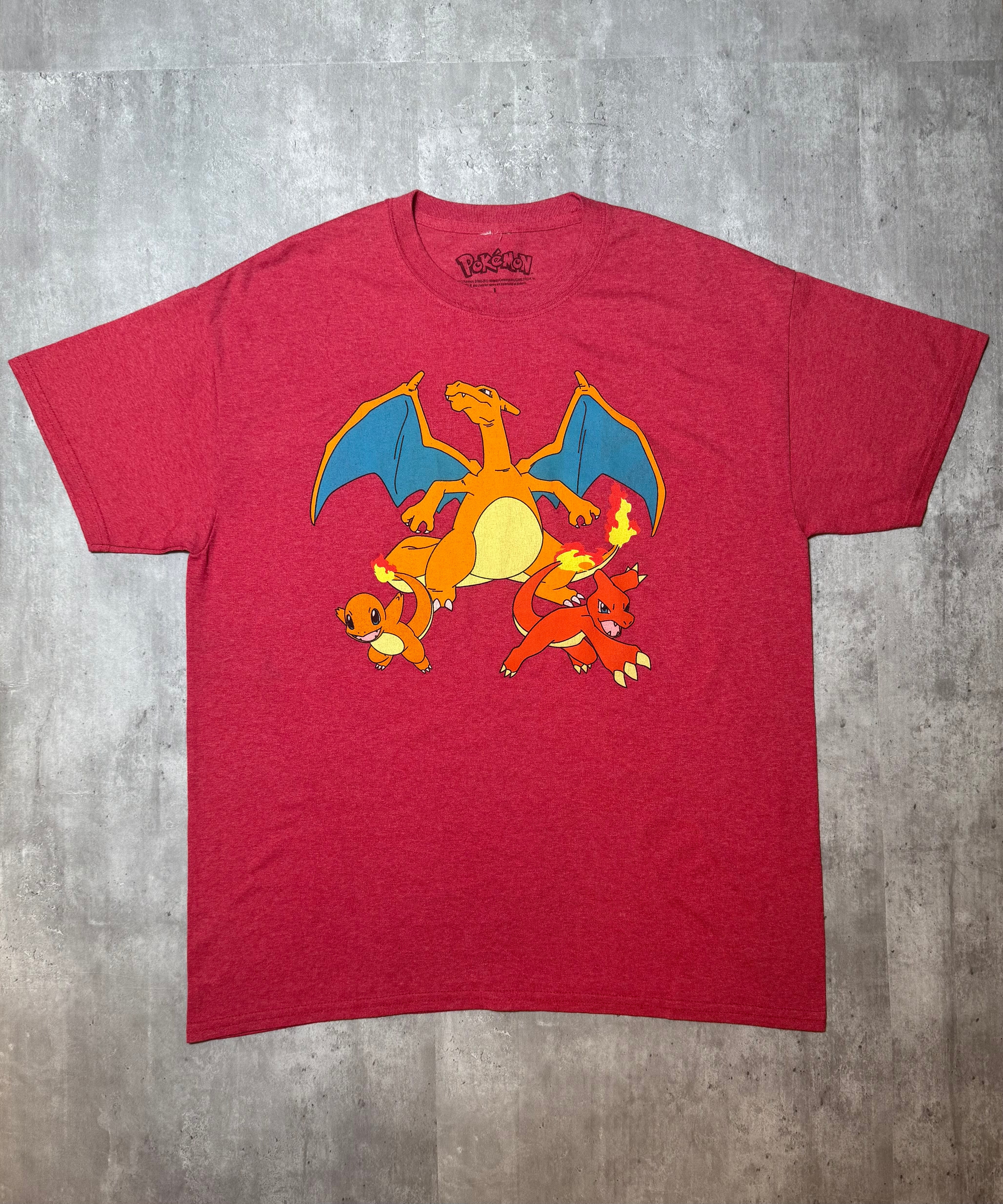 T shirt Pokemon ポケモン リザードン size L | Re-junction