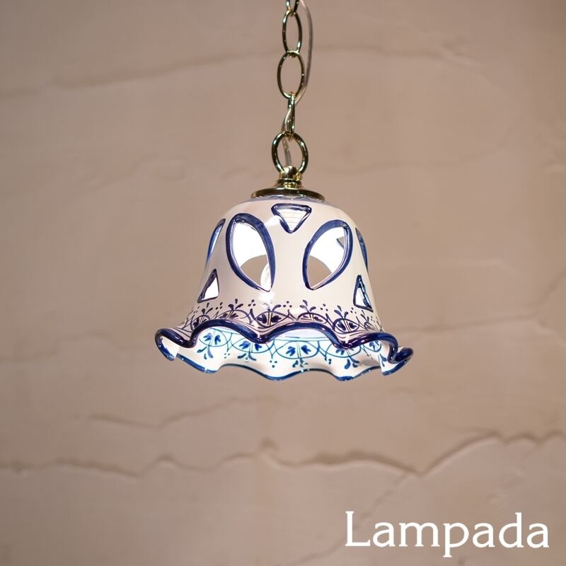 〔新洋電気〕XSR35-17 スペイン 陶器ペンダントライト