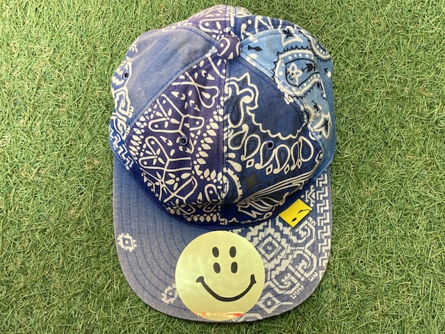 KAPITAL BANDANA PATCHWORK CAP INDIGOBLUE IH7965