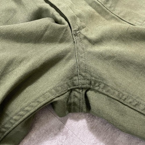 70s アメリカ軍 実物 OG-507 ベイカーパンツ 32×31 詳細写真9