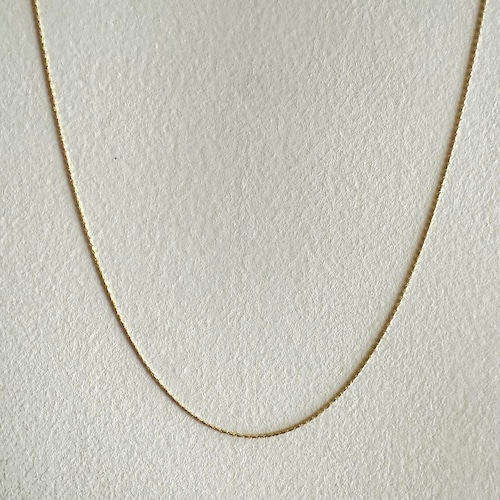 【14K3-71】18inch 14K real gold chain necklace