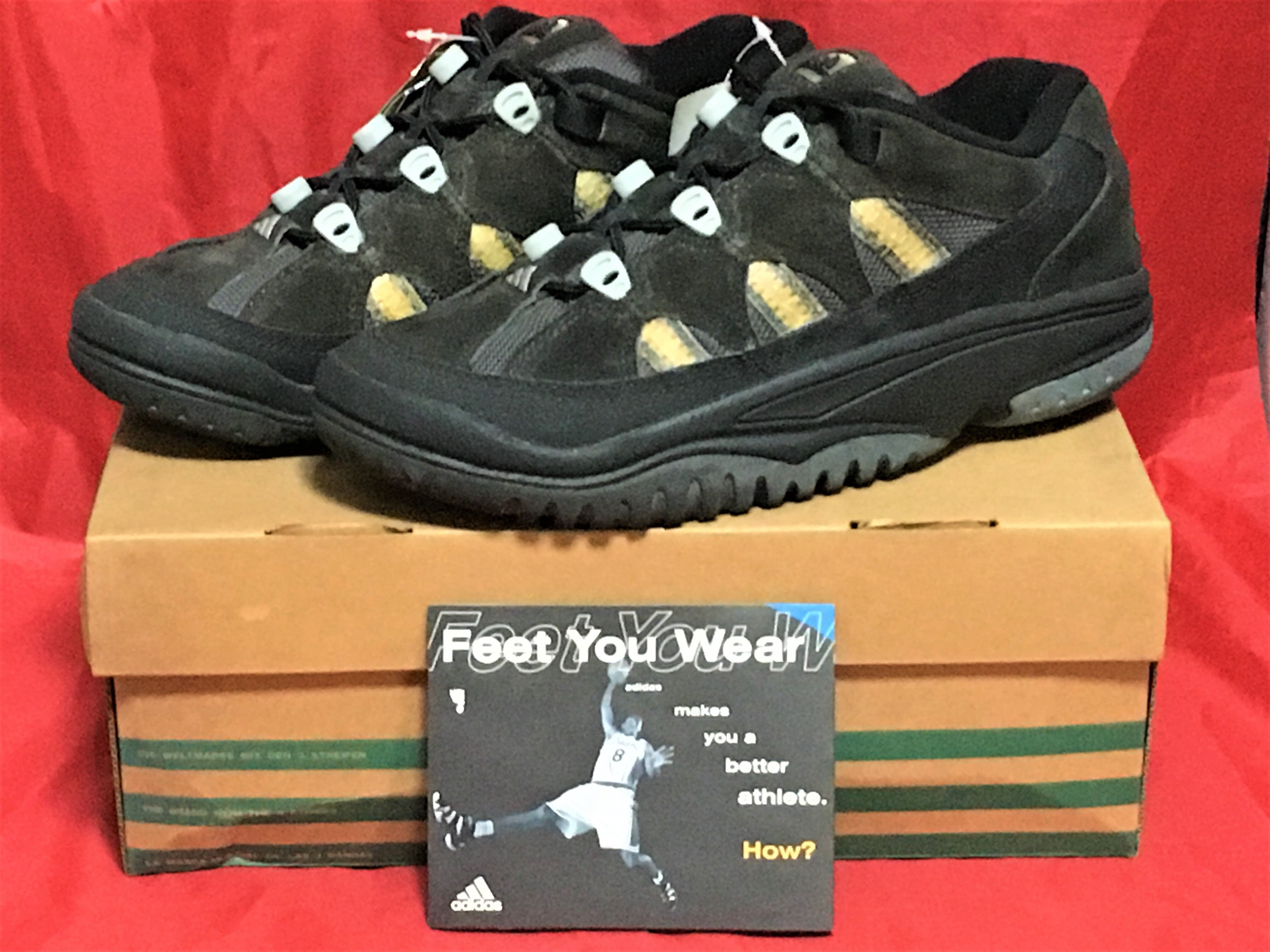 adidas（アディダス）THE GONZALES（ゴンザレス）034997 黒/黄色 9