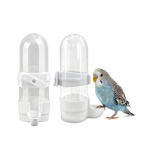 在庫セール】YBGGJO 鳥 水入れ 餌入れ 90ml 2個入り 給水器 給餌器