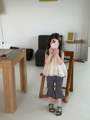 [aiai] Ivory Pla Blouse / [아이아이] 아이보리플라블라우스