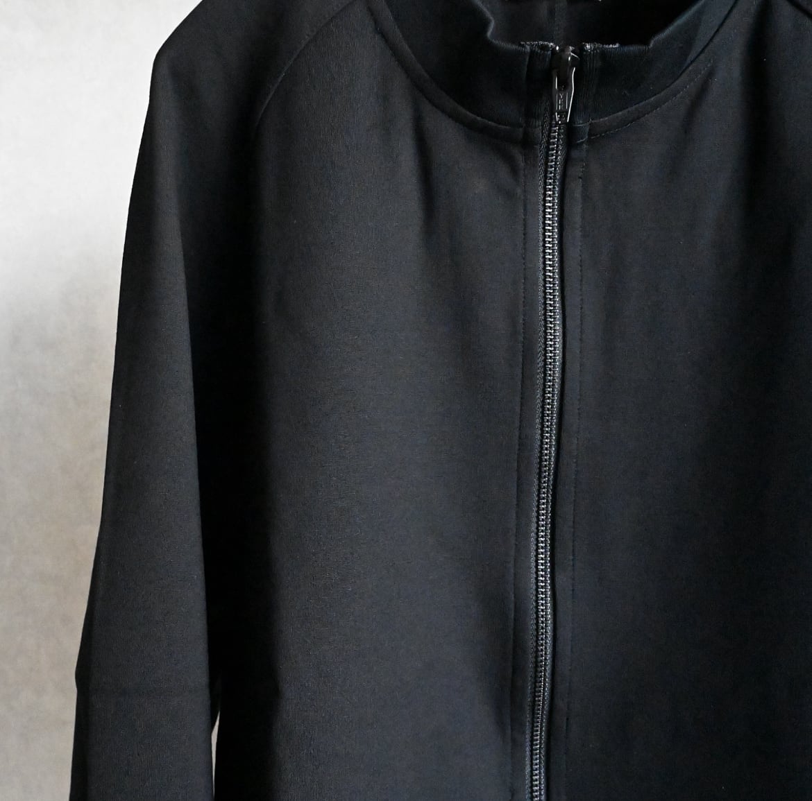 25SS》【LA MOND】STAND NECK SILKY BLOUSON ラモンド スタンド