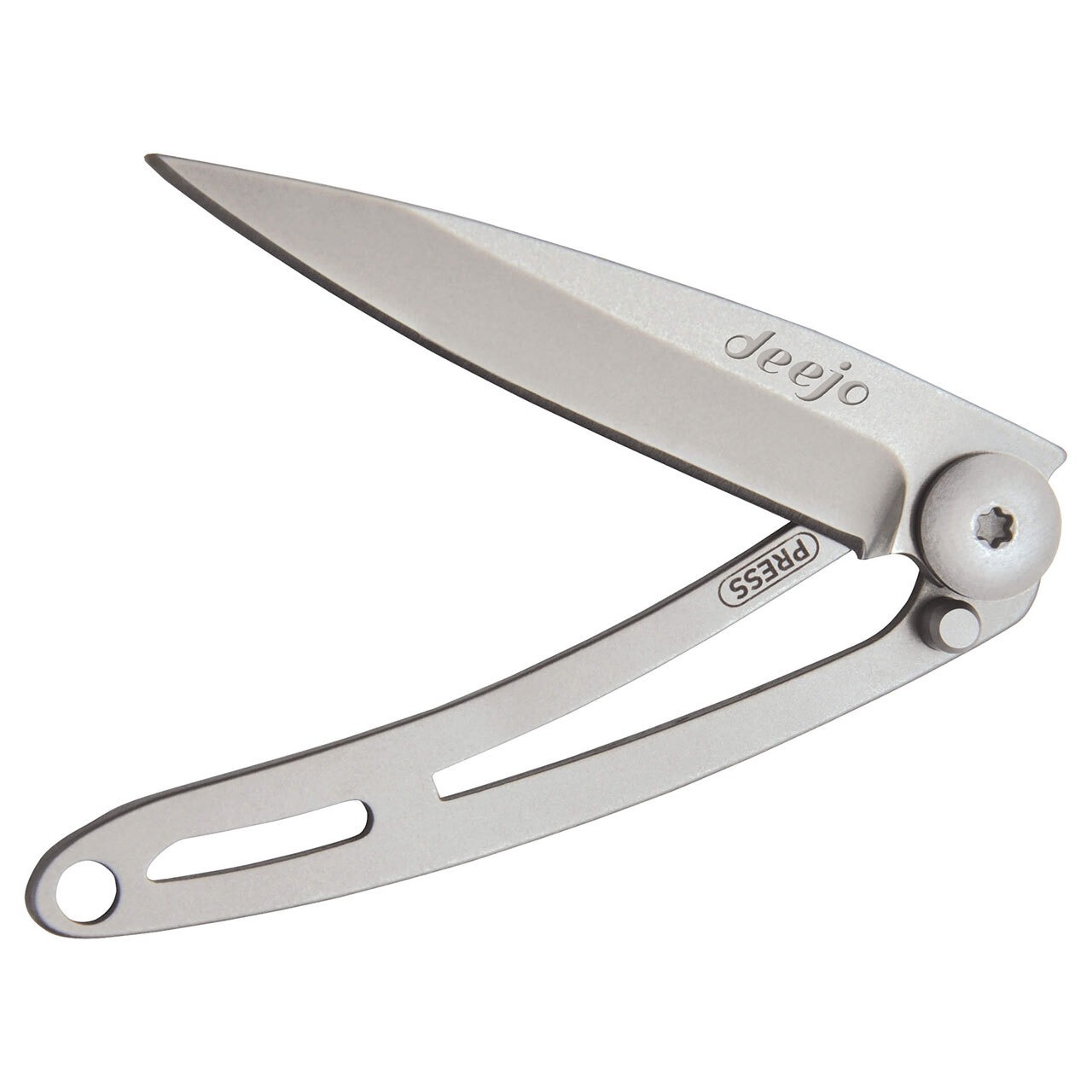 【deejo】Pocket Knife　naked 15g ART DECO-BLACK