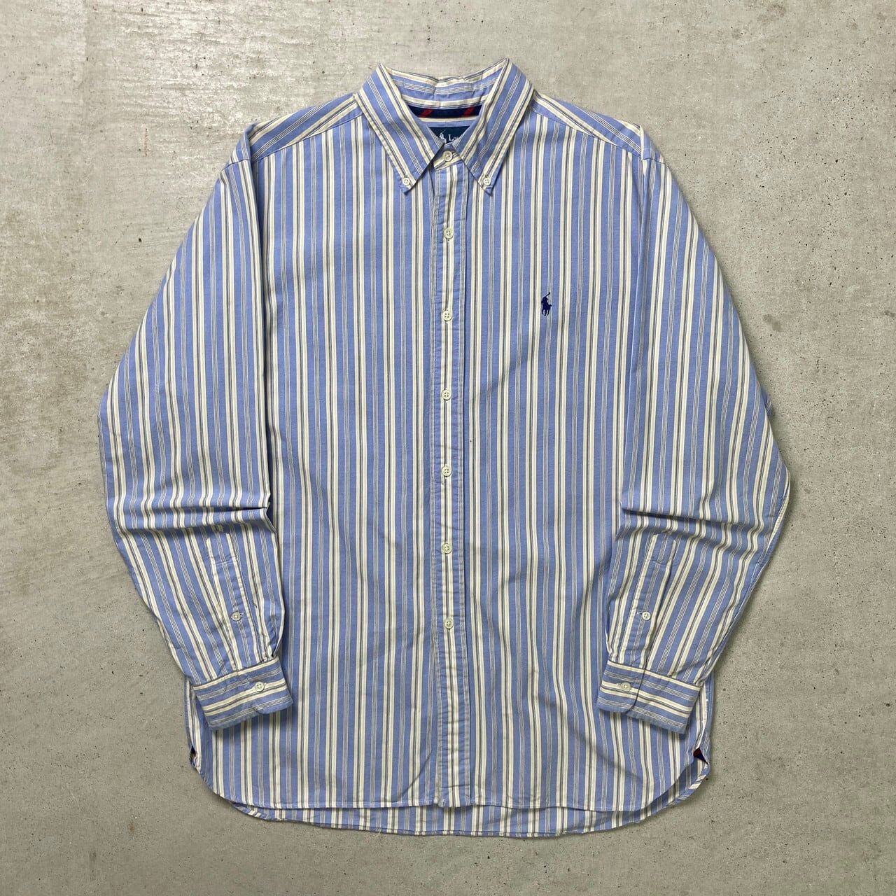 Ralph Lauren ラルフローレン CLASSIC FIT ストライプシャツ メンズL