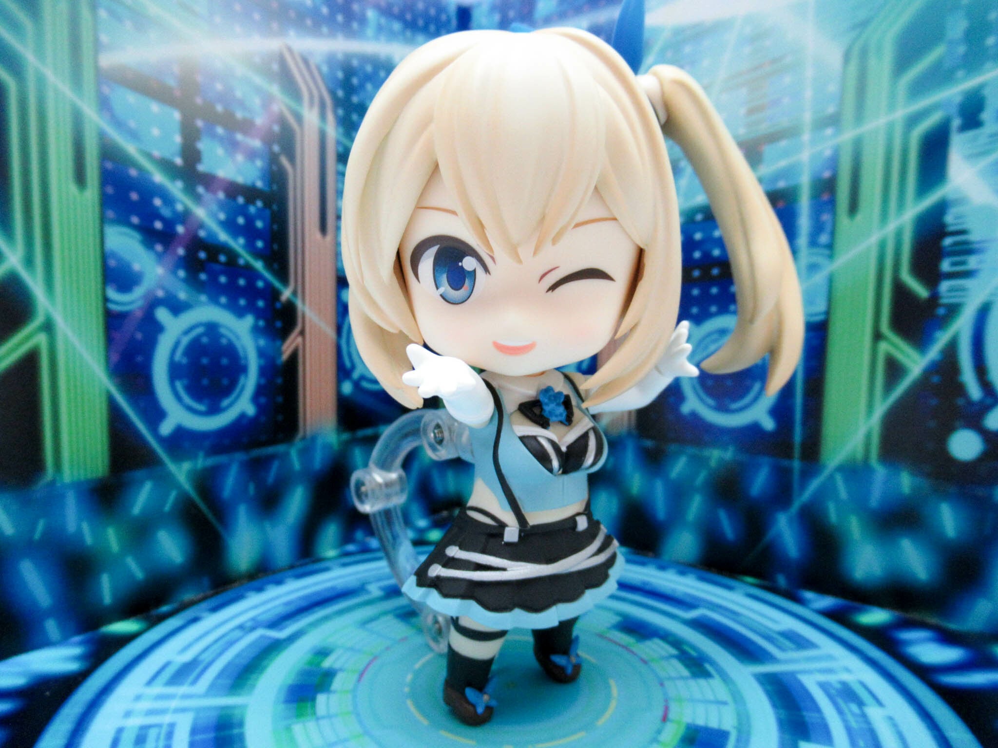 SALE】【983】 ミライアカリ 髪パーツ サイドポニー ねんどろいど