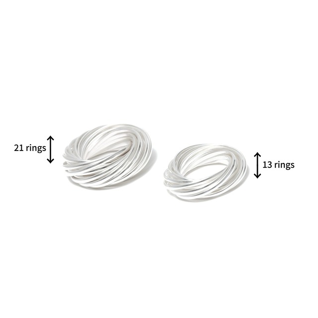 s925 Overlap Ring – Compact