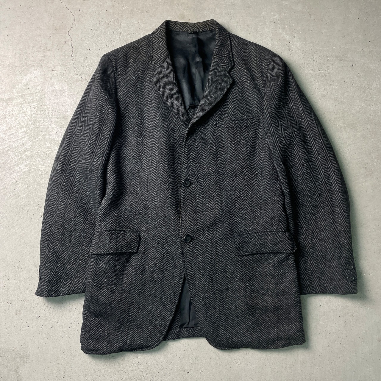 60年代〜 CRICKETEER ウールテーラードジャケット ツイード メンズL 