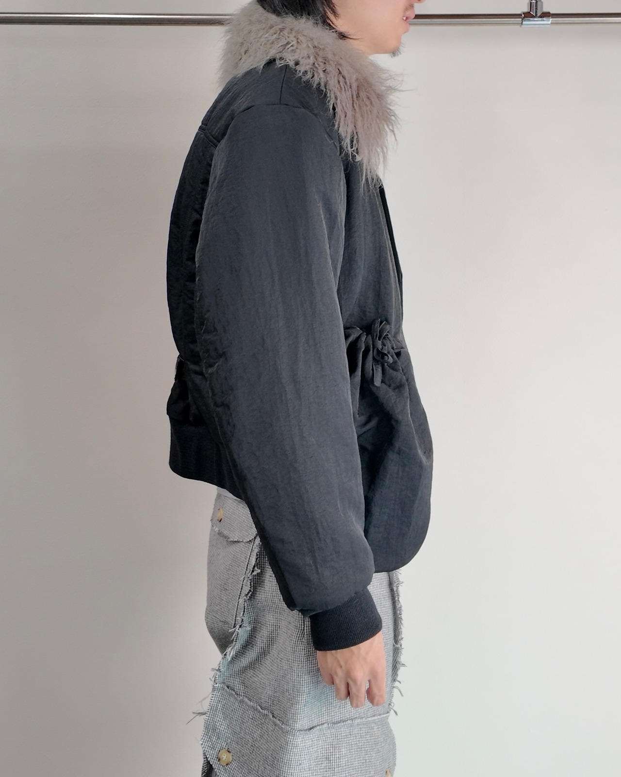 【26/AW STRONGTHE】HIMMAPAN POUCH BOMBER JACKET