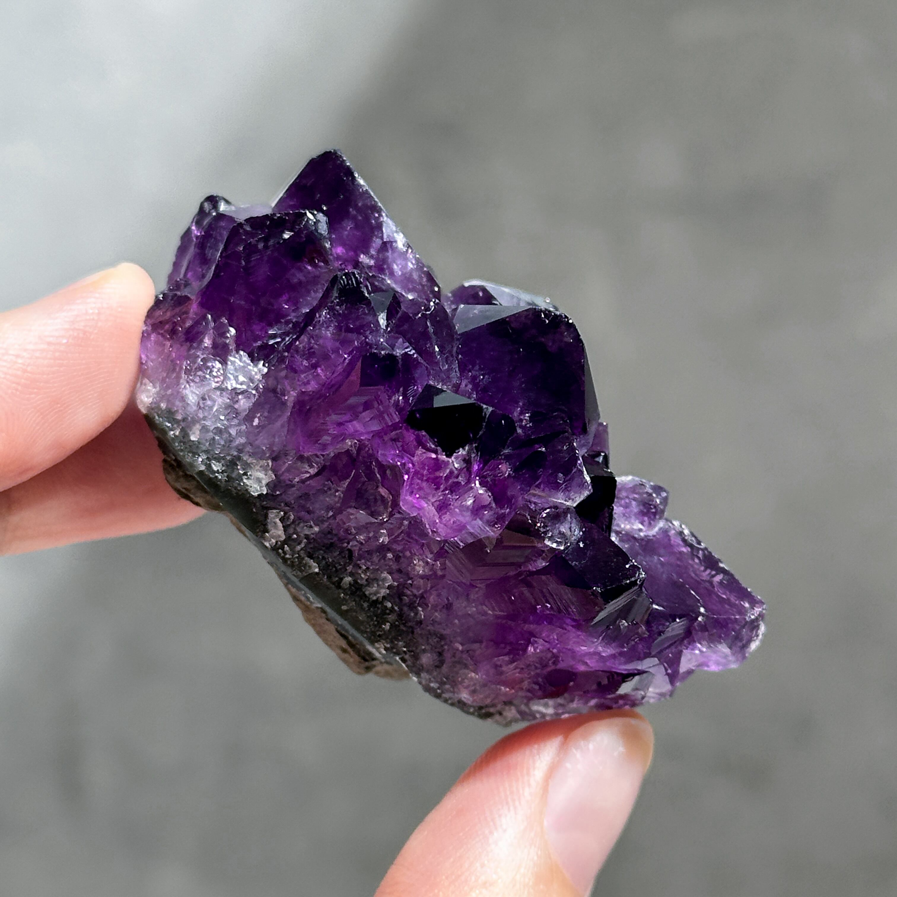 高品質】天使の指紋◎ウルグアイ産アメジスト 原石71◇ Amethyst
