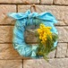 Vintage fabric wreath 