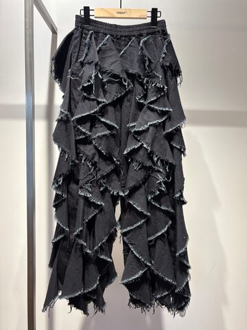 26SS】ENFOLD エンフォルド / フリルパンツ / FRILL TROUSERS | PAY ID