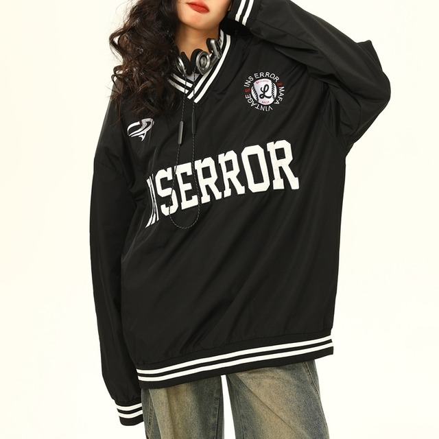 line v-neck pullover　ラインVネックプルオーバー　J1478